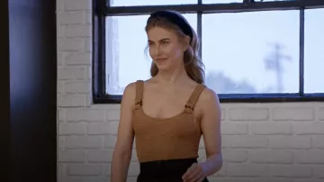 Hunza G Domino One Piece Maillot de bain porté par Julianne Hough vu dans The D’Amelio Show (S02E02)