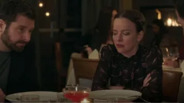 Ba&Sh Ca­tia Short Print Dress worn by Maggie Bloom (Allison Miller) as seen in A Million Little Things (S04E16)