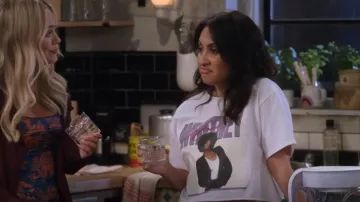 Cropped So Emtional Tee worn by Valentina (Francia Raisa) as seen in How I Met Your Father (S02E03)