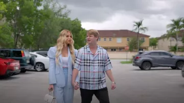 Cinq a Sept Starla Puff-Sleeve Blazer usado por Alexia Echevarria como se ve en The Real Housewives of Miami (S05E12)