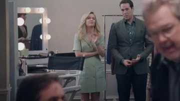 Sandro Alize Dress worn by Sadie Ryan (Harriet Dyer) as seen in American Auto (S02E02)