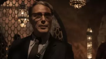 Eygelasses portées par le Dr Jürgen Voller (Mads Mikkelsen) comme on le voit dans Indiana Jones et le cadran du destin