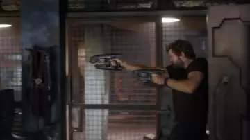 Blasters used by Peter Quill / Star-Lord (Chris Pratt) as seen in Guardians of the Galaxy Vol. 3