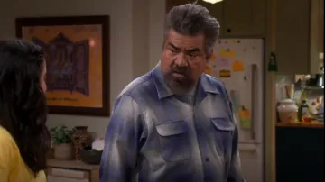 Pendleton The Orig­i­nal Board Camp-col­lar Checked Vir­gin Wool Shirt worn by George (George Lopez) as seen in Lopez vs. Lopez (S01E11)