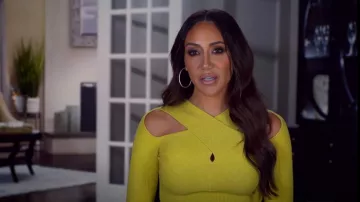 Bailey 44 Hazel Metallic Sweater worn by Melissa Gorga as seen in The Real Housewives of New Jersey (S12E07)