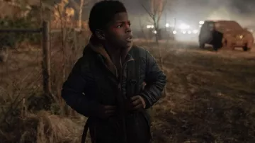 Jacket worn by Sam (Keivonn Woodard) as seen in The Last of Us TV series wardrobe (S01E05)