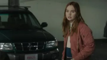 Alpha Industries Bomber Jack­et worn by Kai (Liana Liberto) as seen in A Million Little Things (S04E18)