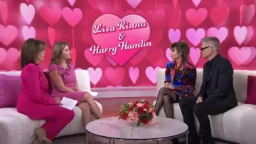 Michael Kors Collection Crepe Cigarette Pants worn by Hoda Kotb as seen in Today with Hoda & Jenna on February 14, 2023