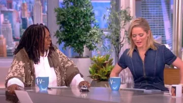 Magnolia Pearl Emmali Kimono worn by Whoopi Goldberg as seen in The View on February 13, 2023