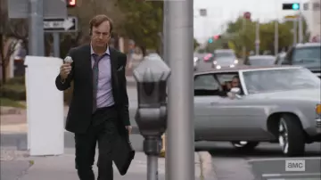Suit worn by Jimmy McGill (Bob Odenkirk) in Better Call Saul TV series outfits (Season 5 Episode 2)