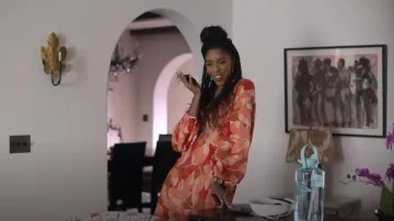 Acler Ashland Dress worn by Gabby (Jessica Williams) as seen in Shrinking (S01E03)
