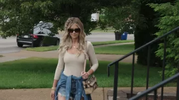 Tom Ford Wyatt Gafas de sol de plástico Cat-Eye usadas por Christina El Moussa vistas en Christina en el país (S01E05)