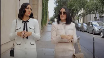 Self Portrait Lurex Knit Dress worn by Brie Bella as seen in Nikki Bella Says I Do (S01E03)