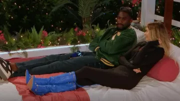 Pretty Little Thing Mid Heeled Knee worn by Ellie Spence as seen in Love Island (S09E19)