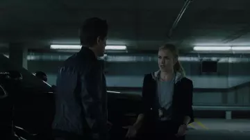 Veronica Beard Hooded Dickey Jacket worn by Special Agent Rose Casey (Amanda Schull) as seen in 9-1-1: Lone Star (S04E02)