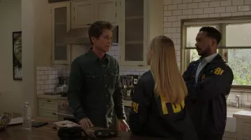 Polo Ralph Lauren Icon Western Denim Shirt worn by Owen Strand (Rob Lowe) as seen in 9-1-1: Lone Star (S04E04)