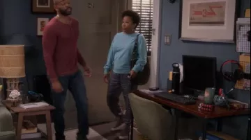 Cinq A Sept Giles Pantalones usados por Lucretia Turner (Wanda Sykes) como se ve en The Upshaws (S03E01)