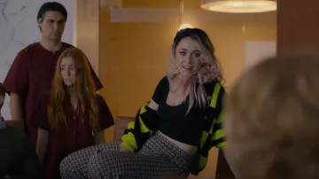 Free People X FP Movement Free Throw Crop Top worn by Wanda Jean (Meghan Leathers) as seen in Partner Track (S01E02)