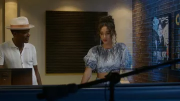 All Saints As­ta Pem­bury Top worn by Layla Keating (Greta Onieogou) as seen in All American (S04E09)