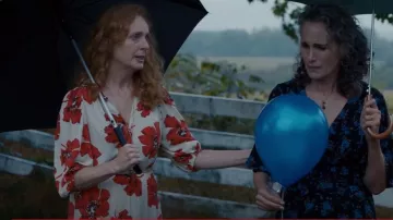 Ba&sh Kory Dress worn by Rita Richards (Marnie McPhail) as seen in The Way Home (S01E02)