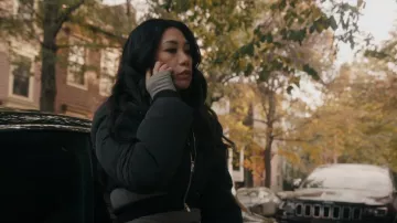 Jacquemus Cropped Jacket With Pockets worn by Melody 'Mel' Bayani (Liza Lapira) as seen in The Equalizer (S03E08)