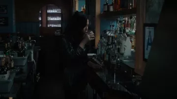 Alice + Olivia Levi Vegan Leather Jumpsuit worn by Melody 'Mel' Bayani (Liza Lapira) as seen in The Equalizer (S03E08)