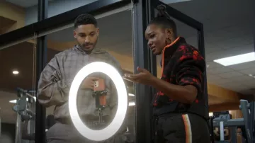 Nike Fly Standard Sweat Jacket worn by Davita (Brittany Marie Batchelder) as seen in All American (S04E14)