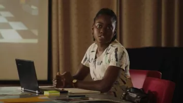 L.F. Markey Felix Boilersuit in Maple worn by DS Naomi Thomas (Shantol Jackson) as seen in Death in Paradise (S11E08)