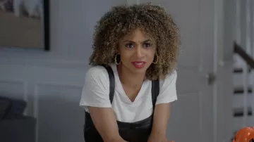 L'Academie The Palais Jumpsuit worn by Patience (Chelsea Tavares) as seen in All American (S04E19)