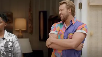 Isabel Marant Labili Printed Cotton Shirt worn by JJ Parker (Hunter Clowdus) as seen in All American (S04E20)