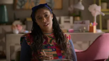 Gorjana Parker Necklace worn by Gaby (Jessica Williams) as seen in Shrinking (S01E05)