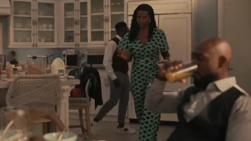 Baskets Gucci avec toile portée par Carlton Banks (Olly Sholotan) vue dans Bel-Air (S02E01)