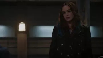 Danier Jil Jacket worn by Caitlin Snow (Danielle Panabaker) as seen in The Flash (S09E02)