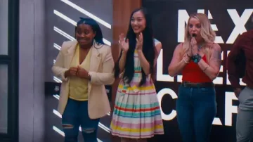 Kate Spade Sweet Candy Dress worn by Tricia as seen in Next Level Chef (S01E01)