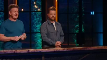 Paul Smith Overshirt worn by Richard Blais as seen in Next Level Chef (S01E04)