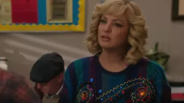 Vintage Mariea Kim Sweater worn by Beverly Goldberg (Wendi McLendon-Covey) as seen in The Goldbergs (S10E12)