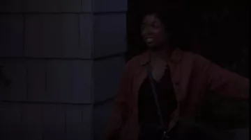 Chaqueta Madewell Ashgrove Chore usada por Simone Griffith (Alexis Floyd) como se ve en Grey's Anatomy (S19E07)