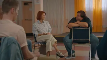 Hogan Route Brogues worn by Anne Carlson (Danielle Kind) as seen in Workin' Moms(S07E02)