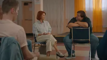 Hogan Route Brogues worn by Anne Carlson (Danielle Kind) as seen in Workin' Moms(S07E02)