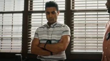 Rails Carson Shirt worn by Det. Taai Nazeer (Al Mukadam) as seen in Pretty Hard Cases (S03E06)