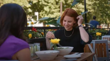 Madewell Two-Pack Beaded Bracelets worn by Anne Carlson (Danielle Kind) as seen in Workin' Moms(S07E04)