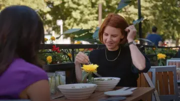 Madewell Two-Pack Beaded Bracelets worn by Anne Carlson (Danielle Kind) as seen in Workin' Moms(S07E04)