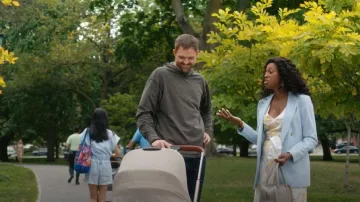 Robe à fleurs Ted Baker Necole portée par Sloane Mitchell (Enuka Okuma) vue dans Workin' Moms(S07E06)