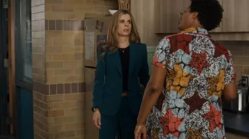 Zara An­kle Pants worn by Det. Samantha Wazowski (Meredith MacNeill) as seen in Pretty Hard Cases (S03E08)