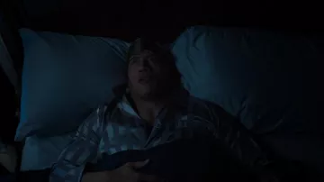 Derek Rose May­fair Stripe Pa­ja­ma worn by Dwayne Johnson (Dwayne Johnson) as seen in Young Rock (S03E07)