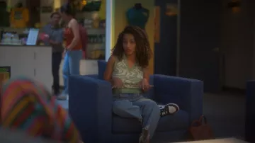 Jordan Pastel Black Toe worn by Kiela Hall (Daniella Perkins) as seen in grown-ish (S05E15)