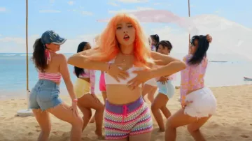 Alix Pinho Candy Beach Short worn by Rae Song (Rachel Baeq) as seen in Magnum P.I. (S05E03)