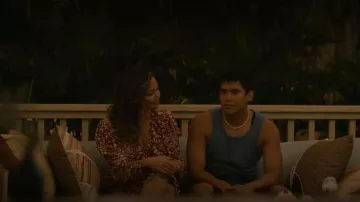 Robe Ba & Sh Kodile portée par Jane Tennant (Vanessa Minnillo) vue dans NCIS: Hawai’i (S02E15)