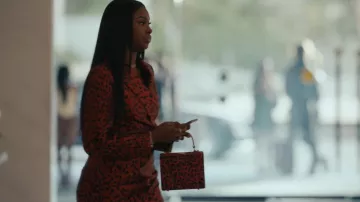 Brandon Blackwood Mini Kendrick Trunk worn by Hilary Banks (Coco Jones) as seen in Bel-Air (S02E03)