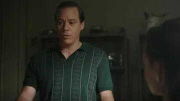 Dandy Del Mar The Se­bas­t­ian Shirt worn by Joe Bonanno (Chazz Palminteri) as seen in Godfather of Harlem (S03E05)